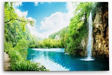 120x80cm Wandbild See