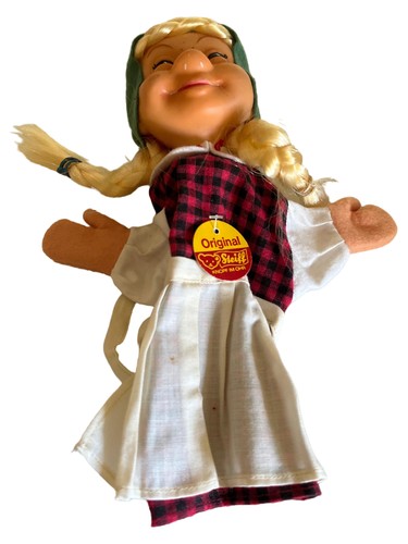 Steiff handpuppe mädchen mit - steiff,
