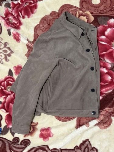 Herren jacke wildlederoptik - herren,