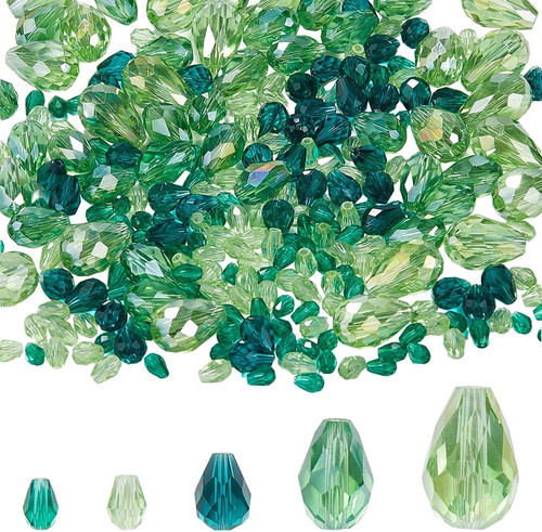 Tropfen glasperlen set - tropfen, 280