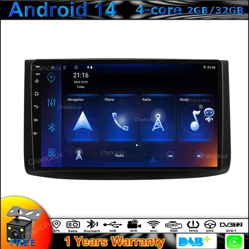 Android autoradio stereo - 9",