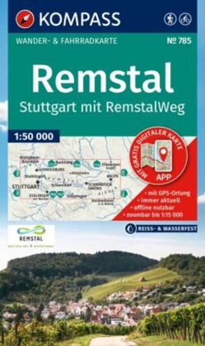Kompass wanderkarte 785 - ,