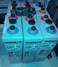 6 Stück Blei-Gel Akku TRIATHLON 4 OPzV 200, 2V pro Zelle