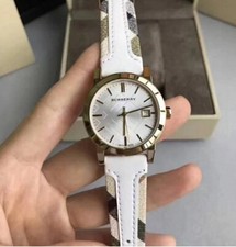 BURBERRY DAMENUHR LEDER