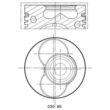 Kolben MAHLE 030 86 02
