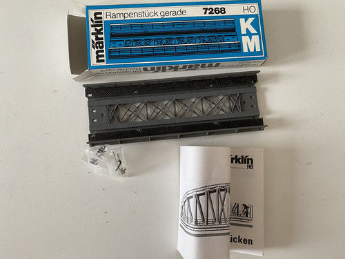 Märklin brücke rampenstück - brücke,