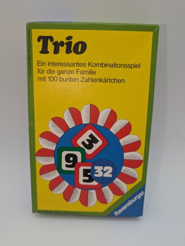 Trio ravensburger 1974 - ravensburger,