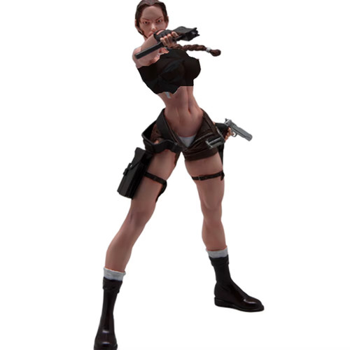 Nude raider fantasy figur - nude,