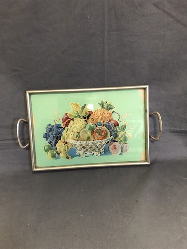 Vintage antik serviertablett - vintage,