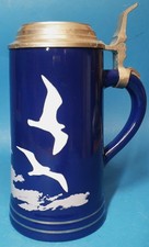 Bierkrug, Feinsteinzeug Flensburger Brauerei limitiert mit Zertifikat