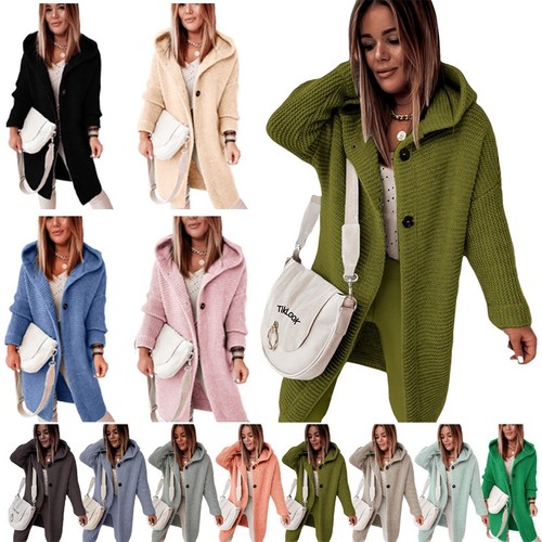 Neu damen lange strickjacke - neu,
