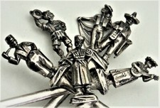 6 Moccalöffel 800er Silber