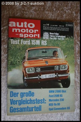 Ams auto motor - ams, 14/68