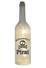 LED-Flasche mit Motiv