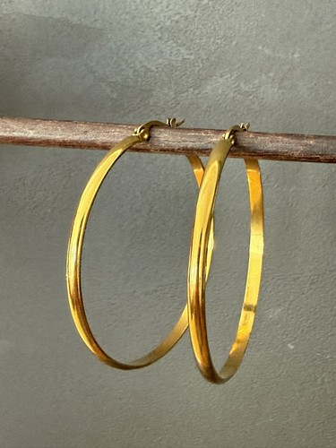 Wunderschöne creolen gold - in,