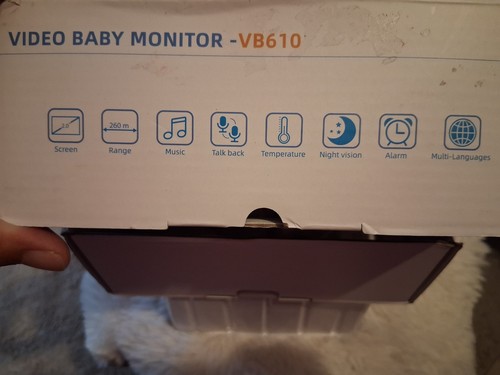 Vb610 video baby monitor - vb610,
