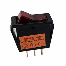 Kfz-Schalter beleuchtet