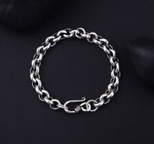 A26 Armband Erbsenkette 10 mm Silber 925 Damen Herren Länge 18 - 20 cm