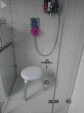 Weinberger Drehbarer Verstellbarer Duschhocker Badhocker