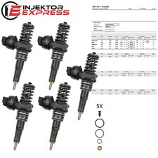 5x 0414720310 070130073R VW T5 TOUAREG 2.5 TDi BNZ PUMPEDÜSE ELEMENT 070130073RX