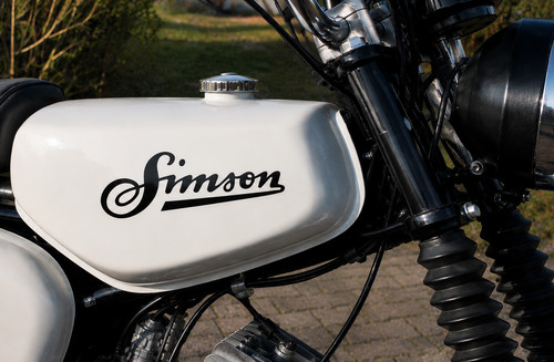 Simson tank aufkleber set - tank, in