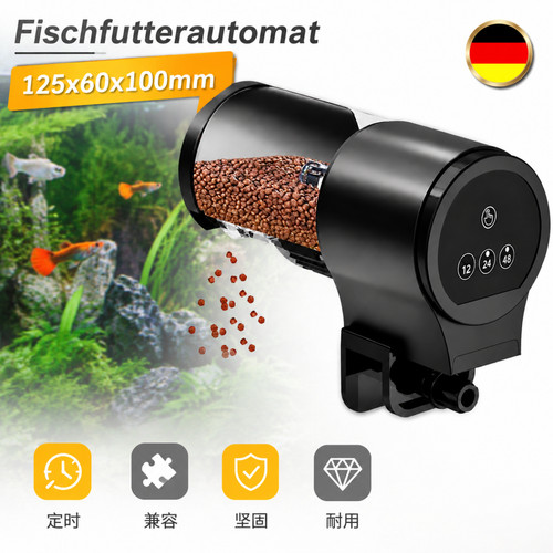 Fischfutterspender