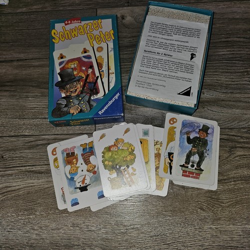 Schwarzer peter kartenspiel - schwarzer,