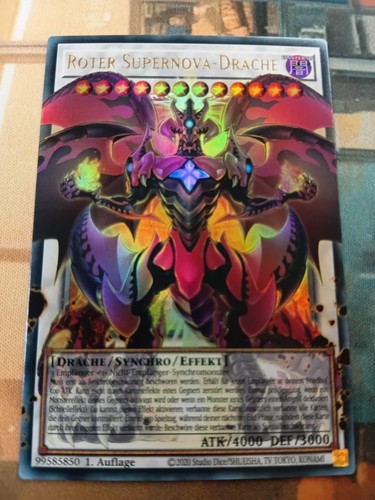 Roter supernova drache - roter, supernova-drache