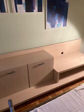 Medienschrank in Birkenholz