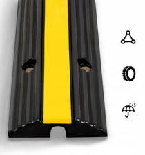 1-Kanal Schlauchbrücke Kabelbrücke LKW/PKW Überfahrschutz Kabel Schutz Brücke