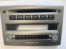 Porsche CDR 24 BE 6645 Blende vulkangrau trim faceplate volcanic gray