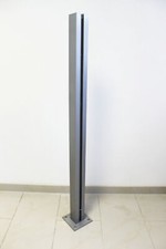 Edelstahl Pfosten Zaunpfosten Windschutz B-Ware