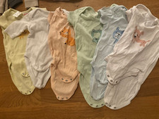 ** 6 Teile Junge Paket Bodys Neugeboren Zara Gr. 62 **