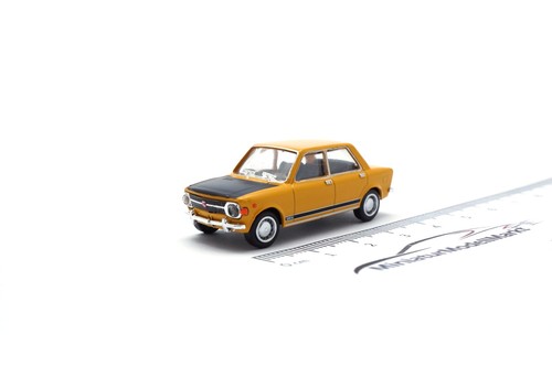 Fiat 128 gelb schwarz - fiat, gelb/schwarz