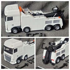 DAF XF 105 SSC Empl Bison Wrecker neutral unbedruckt Abschlepp LKW herpa 1:87