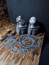 2 cylinders with piston rings