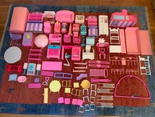 XXL Lot vintage Barbie Zubehör Sammlung Konvolut Möbel Küche Haushalt