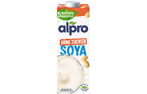 Alpro soya ohne zucker - ohne,
