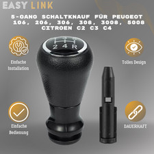 Schaltknauf Für Peugeot 106