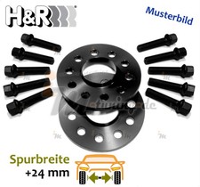 H&R TRAK+ Spurplatten schwarz