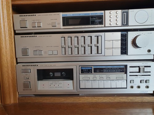 Marantz stereoanlage mit dual - marantz,