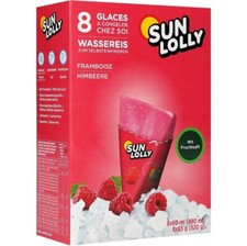 SUN LOLLY Wassereis Himbeere