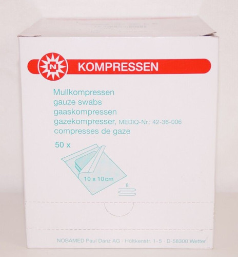 Mullkompressen 10x10 steril - cm,