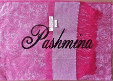 Pashmina Schal, 30% Seide