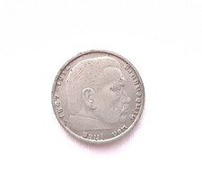 2 Reichsmark 1939 B Hindenburg Silber