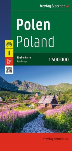 Polen straßenkarte - polen,,