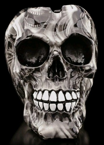 Totenkopf dekofigur - totenkopf,