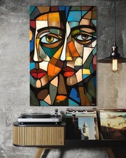 Abstrakt Leinwand Bild Pablo