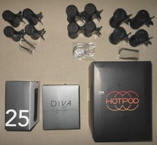 Diva - Lockenwickler-Erwärmer Set mit Thermo-Roller und Clips & Pins