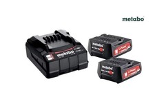 Metabo Basis-Set: Ladegerät SC 36 + 2 x Li-Power Akkupack 12V/2,0Ah